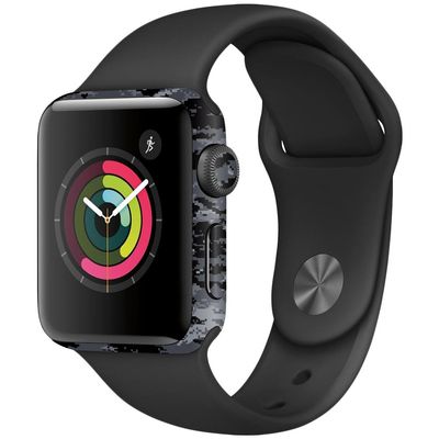 MightySkins Skin Compatible with Apple Watch Series 2 38mm - Digital Camo | Protective, Durable, and Unique Vinyl Decal wrap Cover | Easy to Apply, Remove, and Change Styles | Made in The USA