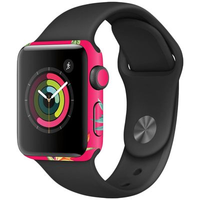 MightySkins Skin Compatible with Apple Watch Series 2 38mm - Paradise | Protective, Durable, and Unique Vinyl Decal wrap Cover | Easy to Apply, Remove, and Change Styles | Made in The USA