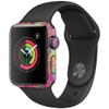 MightySkins Skin Compatible with Apple Watch Series 2 38mm - Magenta Summer | Protective, Durable, and Unique Vinyl Decal wrap Cover | Easy to Apply, Remove, and Change Styles | Made in The USA view 1