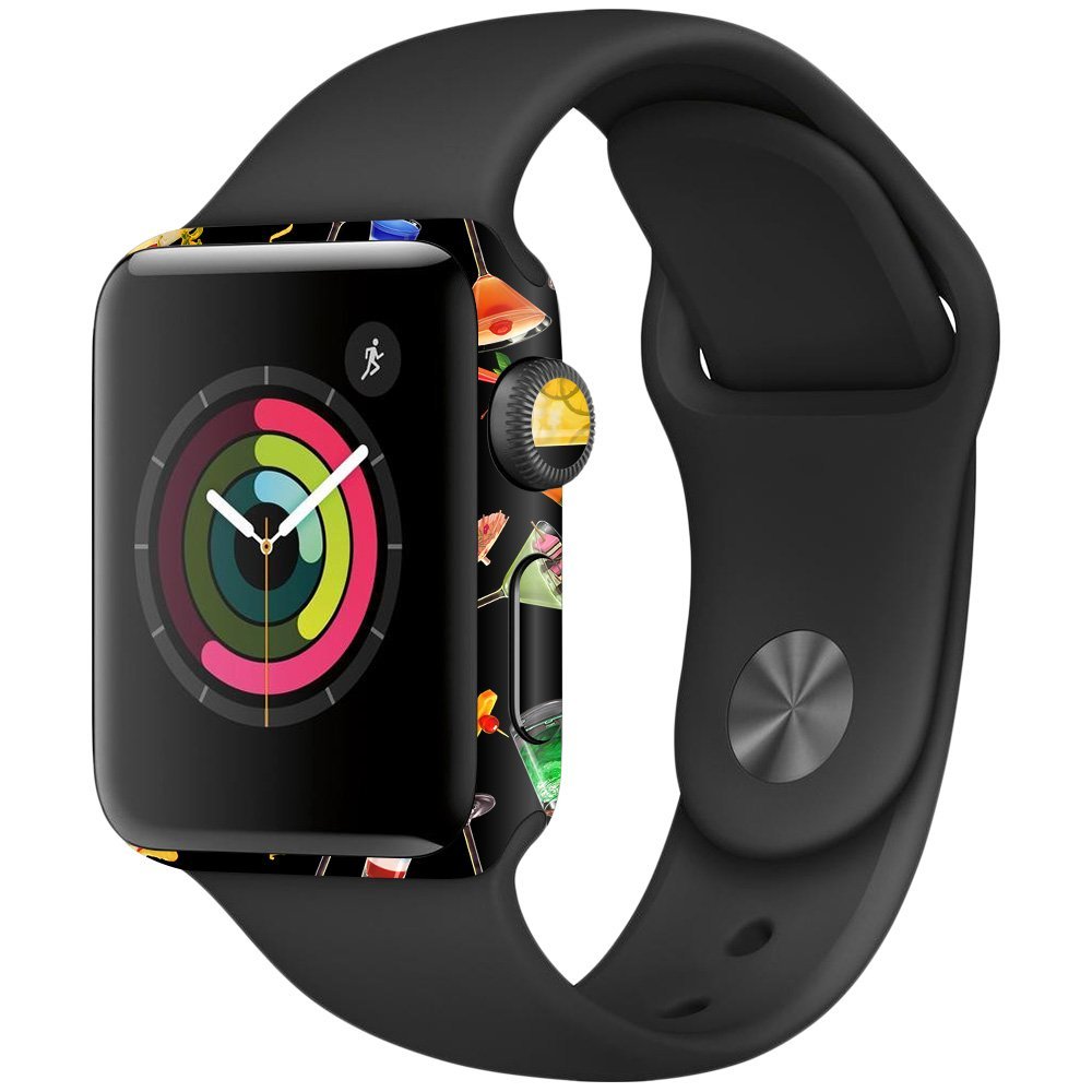 MightySkins Skin Compatible with Apple Watch Series 2 38mm - Cocktail Therapy | Protective, Durable, and Unique Vinyl Decal wrap Cover | Easy to Apply, Remove, and Change Styles | Made in The USA
