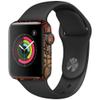 MightySkins Skin Compatible with Apple Watch Series 2 38mm - Wooden Floral | Protective, Durable, and Unique Vinyl Decal wrap Cover | Easy to Apply, Remove, and Change Styles | Made in The USA view 1