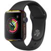 MightySkins Skin Compatible with Apple Watch Series 2 38mm - Painted Wood | Protective, Durable, and Unique Vinyl Decal wrap Cover | Easy to Apply, Remove, and Change Styles | Made in The USA view 1