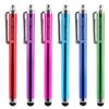 The Friendly Swede Stylus Pen for Touchscreen  4.5" Stylus Pen for iPad, iPhone & Android - 6-Pack Including 2 x 15 Lanyards and Screen Cleaning Cloth - Red/Purple/Pink/Light Blue/Dark Blue/Green view 2