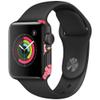 MightySkins Skin Compatible with Apple Watch Series 2 38mm - Hibiscus | Protective, Durable, and Unique Vinyl Decal wrap Cover | Easy to Apply, Remove, and Change Styles | Made in The USA view 1
