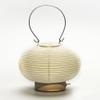 Hayashi Kougei Portable Japanese Paper Lantern with 100 Hour LED Light - Maru view 1