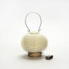 Hayashi Kougei Portable Japanese Paper Lantern with 100 Hour LED Light - Maru view 2