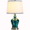 LIN XIAO HAO mayu Table Lamp with Switch Bedroom Bedside Lamp Simple Fashion Hotel Glass & Cloth Shade Desk Lamp view 1