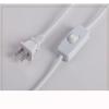 LIN XIAO HAO mayu Table Lamp with Switch Bedroom Bedside Lamp Simple Fashion Hotel Glass & Cloth Shade Desk Lamp view 4