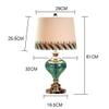 LIN XIAO HAO mayu Table Lamp Bedroom Bedside Lamp Modern Minimalist Blue Glass Lamp Creative Fashion Desk Lamp view 2