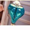 LIN XIAO HAO mayu Table Lamp Bedroom Bedside Lamp Modern Minimalist Blue Glass Lamp Creative Fashion Desk Lamp view 4