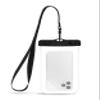 CaliCase Premium Universal Waterproof Phone Pouch - IPX8 Waterproof Phone Case with Lanyard for iPhone and Android - Clear view 3