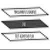 Dvorak Programmer Keyboard Stickers Non Transparent Black Background view 3