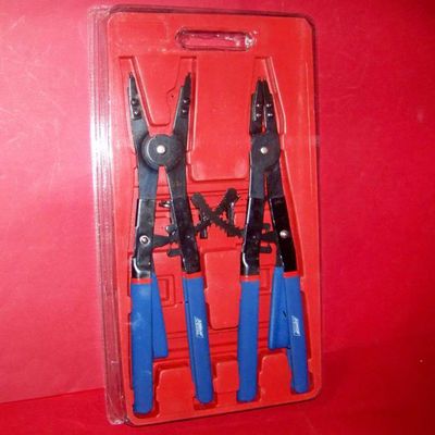 2pc 16" Snap Ring Circlip Pliers H-d Ratchet Type Tools