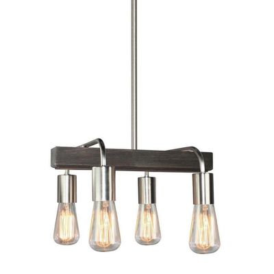 Artcraft Lighting Jasper Park Island Light, Brushed Nickel
