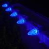 Wintergreen Lighting 50 C7 OptiCore Blue Outdoor Christmas Lights - Commercial Heavy Duty Outdoor House Patio Lights on Green Wire (50 ft) view 2