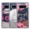 Galaxy Note 8 Case, Dreamwireless Waterfall Liquid Donuts TPU Rubber Candy Skin Case Cover for Samsung Galaxy Note 8, Multi-Color view 3