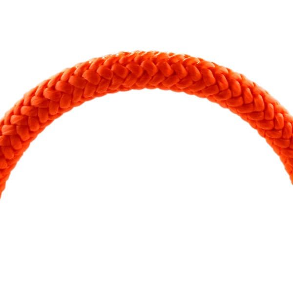 ProClimb Steel Core Flipline Kit (5/8 Inch x 16 Feet) Adjustable Work Positioning Lanyard with Better Grab Device, Low Stretch Polyester Rope with Wire Core