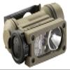 Streamlight 14512 Sidewinder 55-Lumens Compact II Military Flashlight with Helmet Mount & Headstrap, Clear Retail Packaging, Coyote view 1
