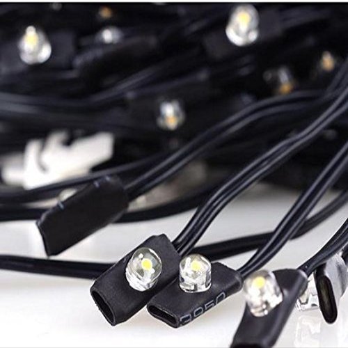 10ft/13ft 8-rib Patio Umbrella Solar String Lights Cool White, Model: CHI-07USL003-8AL48-CLW, Tools & Outdoor Store