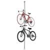 RAD Cycle Aluminum Bike Stand Bicycle Rack Storage or Display Holds Two Bicycles view 1