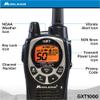 Midland GXT1000VP4 50 Channel GMRS Two-Way Radio - Up to 36 Mile Range Walkie Talkie - Black/Silver (Pack of 4) view 3