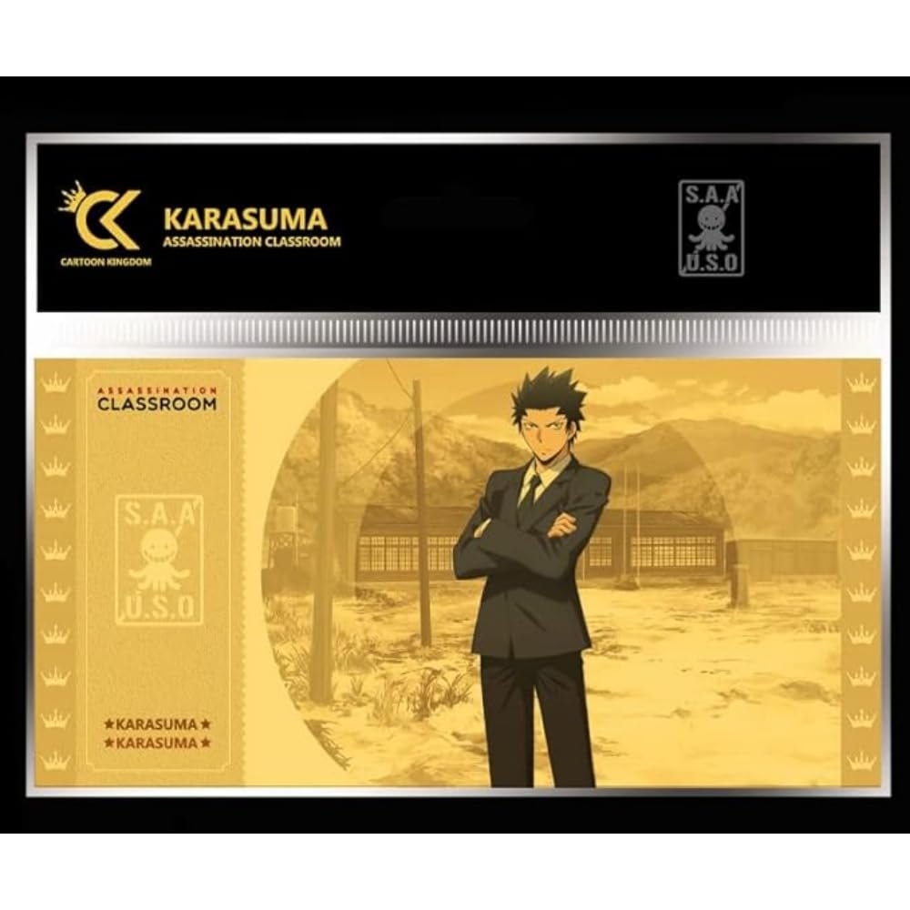 Assassination classroom - karasuma - golden ticket