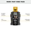 CAT Workwear Men's Caterpillar Insertable Work Pants 100% EVA Knee Pads, Black, One Size view 2