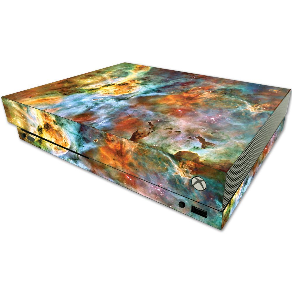 MightySkins Skin Compatible with Microsoft One X Console Only - Space Cloud | Protective, Durable, and Unique Vinyl Decal wrap Cover | Easy to Apply, Remove, and Change Styles | Made in The USA