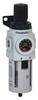PneumaticPlus PPP4-N04BDG Air Filter Regulator Combo 1/2" NPT, 5 Micron view 1