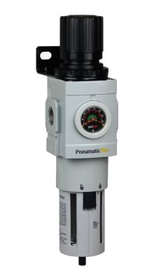 PneumaticPlus PPP5-N06BG Air Filter Regulator Combo 3/4" NPT, 5 Micron