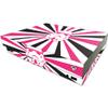 MightySkins Skin Compatible with Microsoft One X Console Only - Pink Star Rays | Protective, Durable, and Unique Vinyl Decal wrap Cover | Easy to Apply, Remove, and Change Styles | Made in The USA view 1