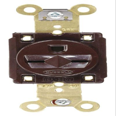 Receptacle, 15 A, 250 V