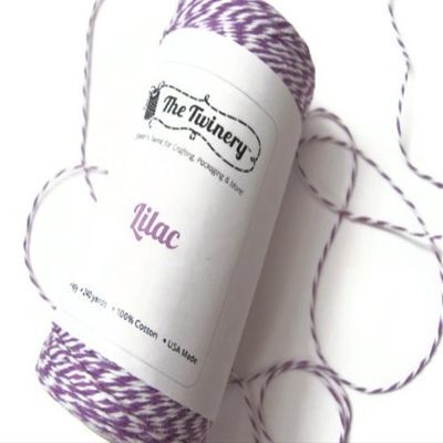 Lilac Baker's Twine, 240 Yard Spool