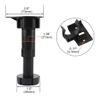 uxcell Adjustable Height Cabinet Cupboard Leg Foot for Kitchen Bathroom 4pcs view 2