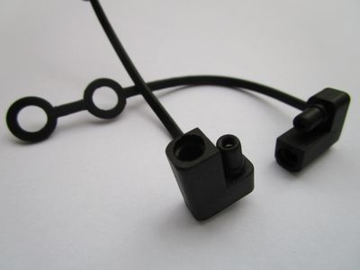 50 Pcs SAE Waterproof Cover Cap for SAE DC Power Solar Automotive Connector Black Color