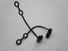 50 Pcs SAE Waterproof Cover Cap for SAE DC Power Solar Automotive Connector Black Color view 3