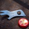 Gerber Shard 7-in-1 EDC Keychain Multitool, Bottle Opener, Pry Bar, Silver view 4