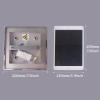 diisunbihuo 7.9" Crystal Square Flush Mount Ceiling Light LED Warm White view 3