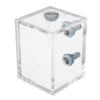 CoCocina G1/4 Acrylic 250Ml Water Tank with 2 Connector for Pc CPU Liquid Cooling System view 2