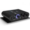 Pyle Wireless Bluetooth Home Audio Amplifier - 90W Dual Channel Mini Portable Power Stereo Sound Receiver w/ Speaker Selector, RCA, AUX, LED, 12V Adapter - For Smartphone PA, Studio Use - PFA330BT view 1