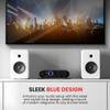 Pyle Wireless Bluetooth Home Audio Amplifier - 90W Dual Channel Mini Portable Power Stereo Sound Receiver w/ Speaker Selector, RCA, AUX, LED, 12V Adapter - For Smartphone PA, Studio Use - PFA330BT view 3