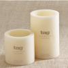 tag 4X6 Light-Up Led Pillar Candle 4x6 Beige view 3