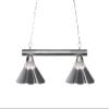 Z-Lite 155-2CH-RCH 2 Billiard Light, Chrome view 1