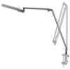 Softech - Natural Ultra Bright Light LED Lamp with swiveling Head & Clamp Type (3 Lighting Modes, 5-Level Dimmer, Touch-Sensitive Control Panel, USB Charging Port, Mobile Device Charger) (Silver) view 1