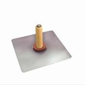 Kraft Tool PL510 Heavy Duty Aluminum Hawk with Wood Handle, 10 x 10-Inch