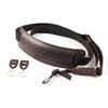 4V Design Lusso Tuscany Leather Large Handmade Leather Camera Strap w/Universal Fit Kit, Black/Black (2LP01BVV0909) view 2