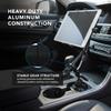 Mount-It! Premium Cup Holder Tablet Mount Fits Vehicle Cupholders 2.75"3.5" in Diameter, Adjustable Tray for 7"11" Tablets, Heavy-Duty Aluminum Arm, Full Motion Swivel & Secure Lock Cars Trucks SUVs view 2