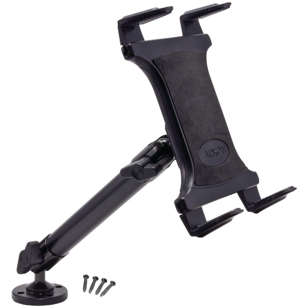 ARKON Mounts TAB805 Heavy Duty Tablet Drill Base Mount for Wall or Counter for iPad Pro iPad Air iPad