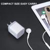 USB Plug, USB Wall Charger 3 Pack, GiGreen Dual Port Electrical Plug Outlet view 3