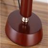 LIN XIAO HAO mayu Desk Lamp with Switch Bedroom Bedside Lamp Simple Fashion Hotel Wood & Cloth Shade Table Lamp view 3